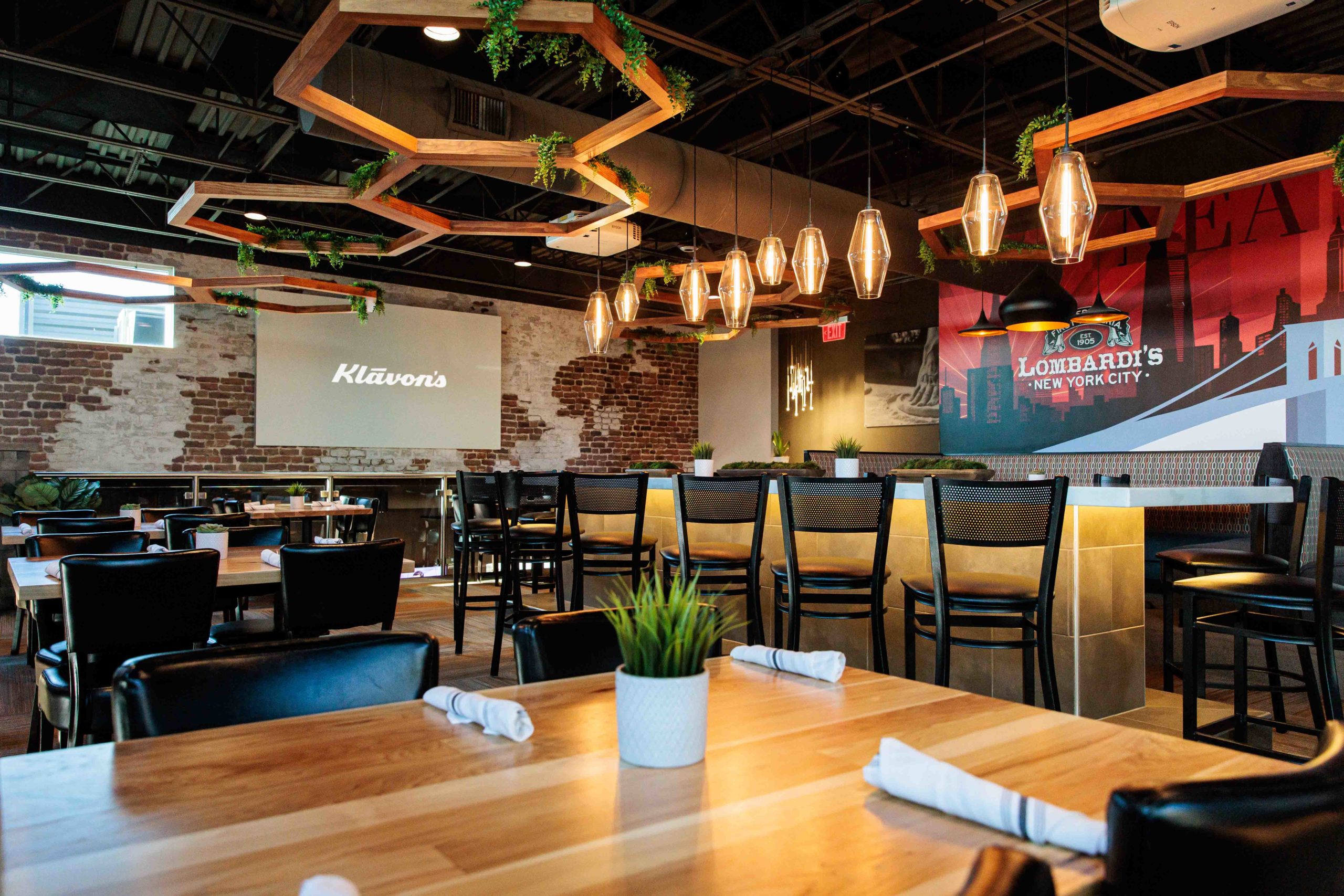 Private event space at Klavon's Mason MI