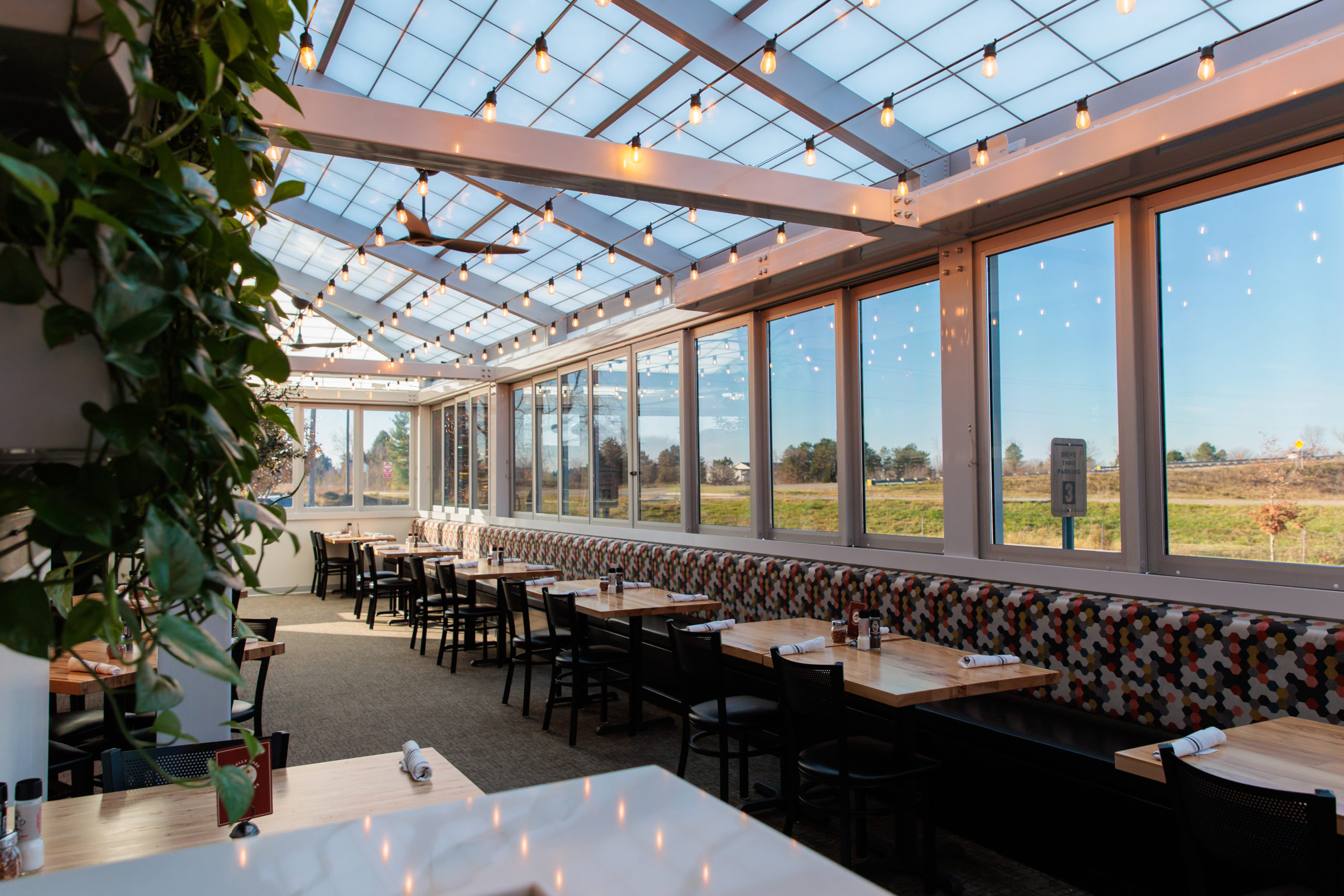 Klavons beautiful restaurant atmosphere